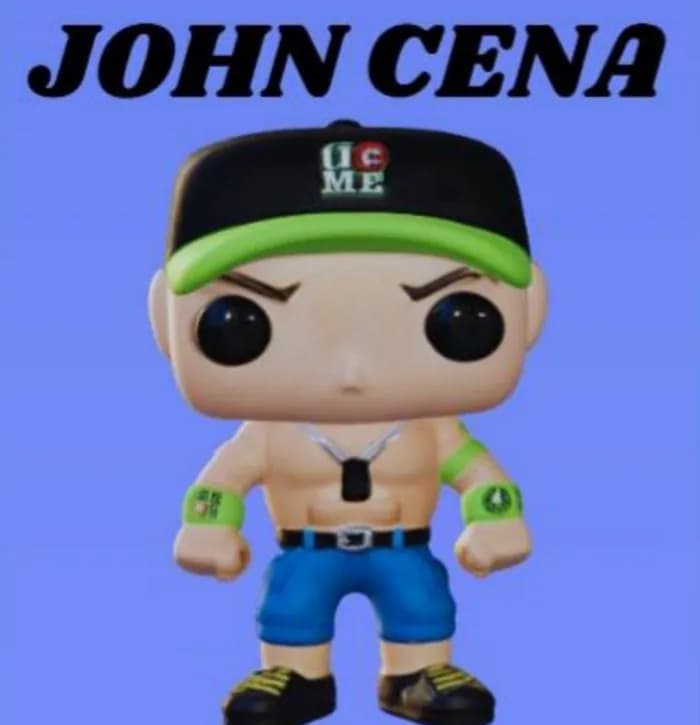STL - john cena wwe @print3dworld stl
