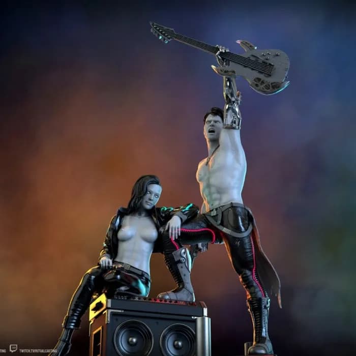 STL - johnny render 3