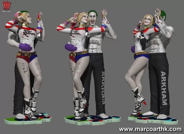 STL - Joker y Harley Quinn