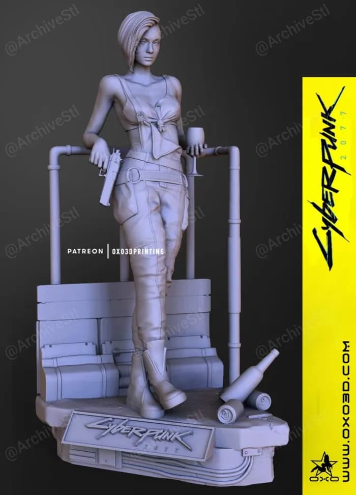 STL - judy alvarez render 3
