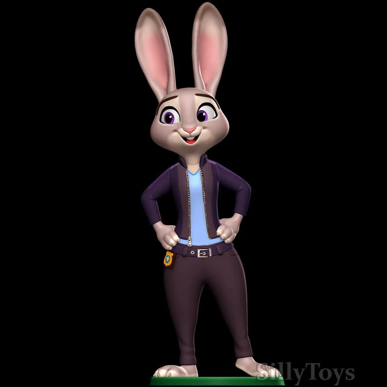 STL - Judy Hopps Figura 3D