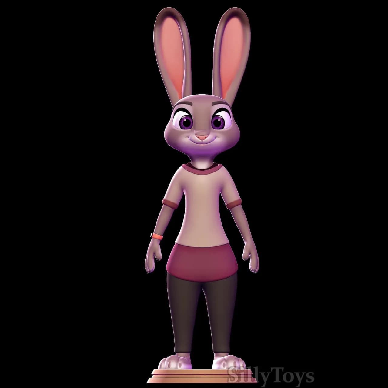 STL - Judy Hopps figura casual