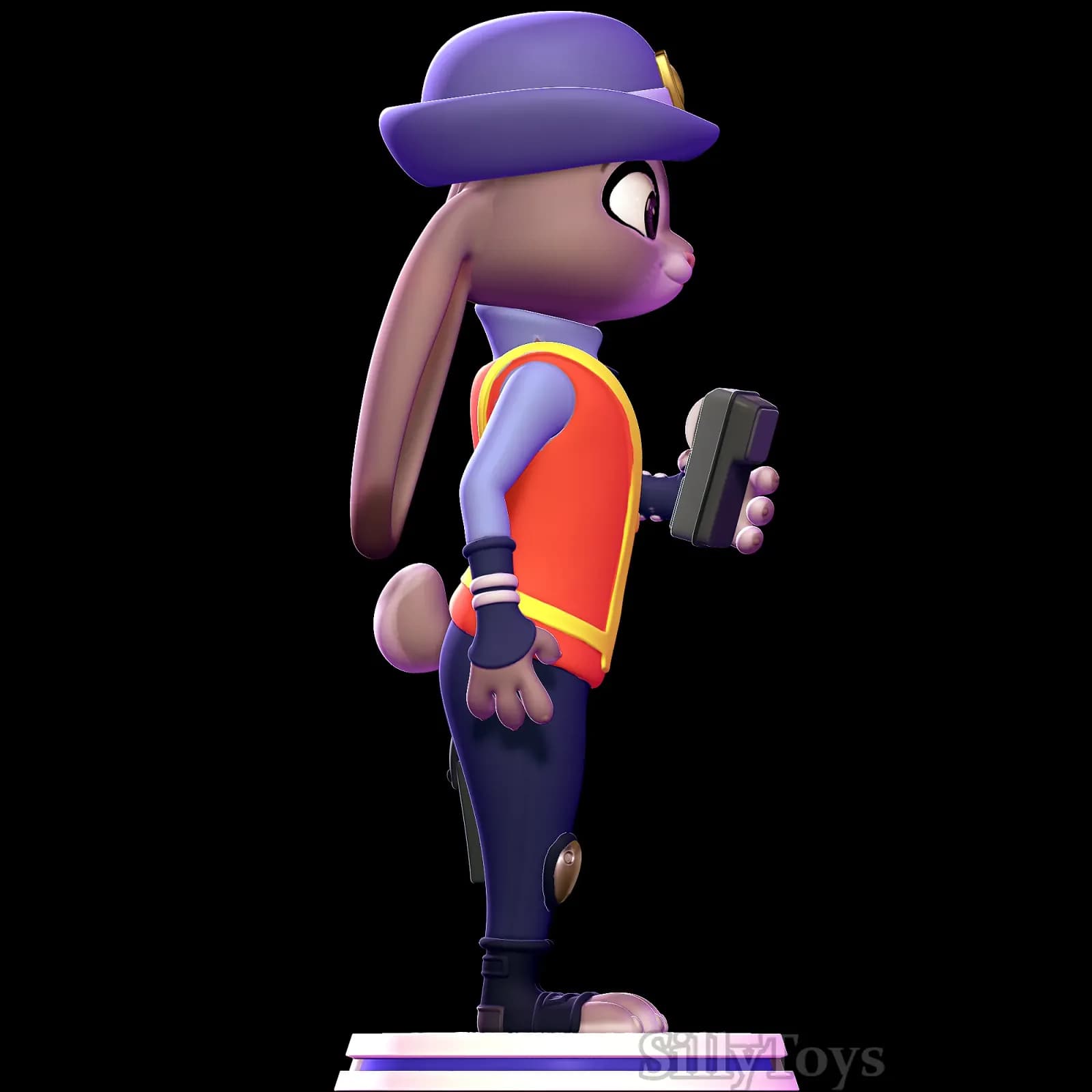 STL - Judy Hopps, policía de Zootopia render 4