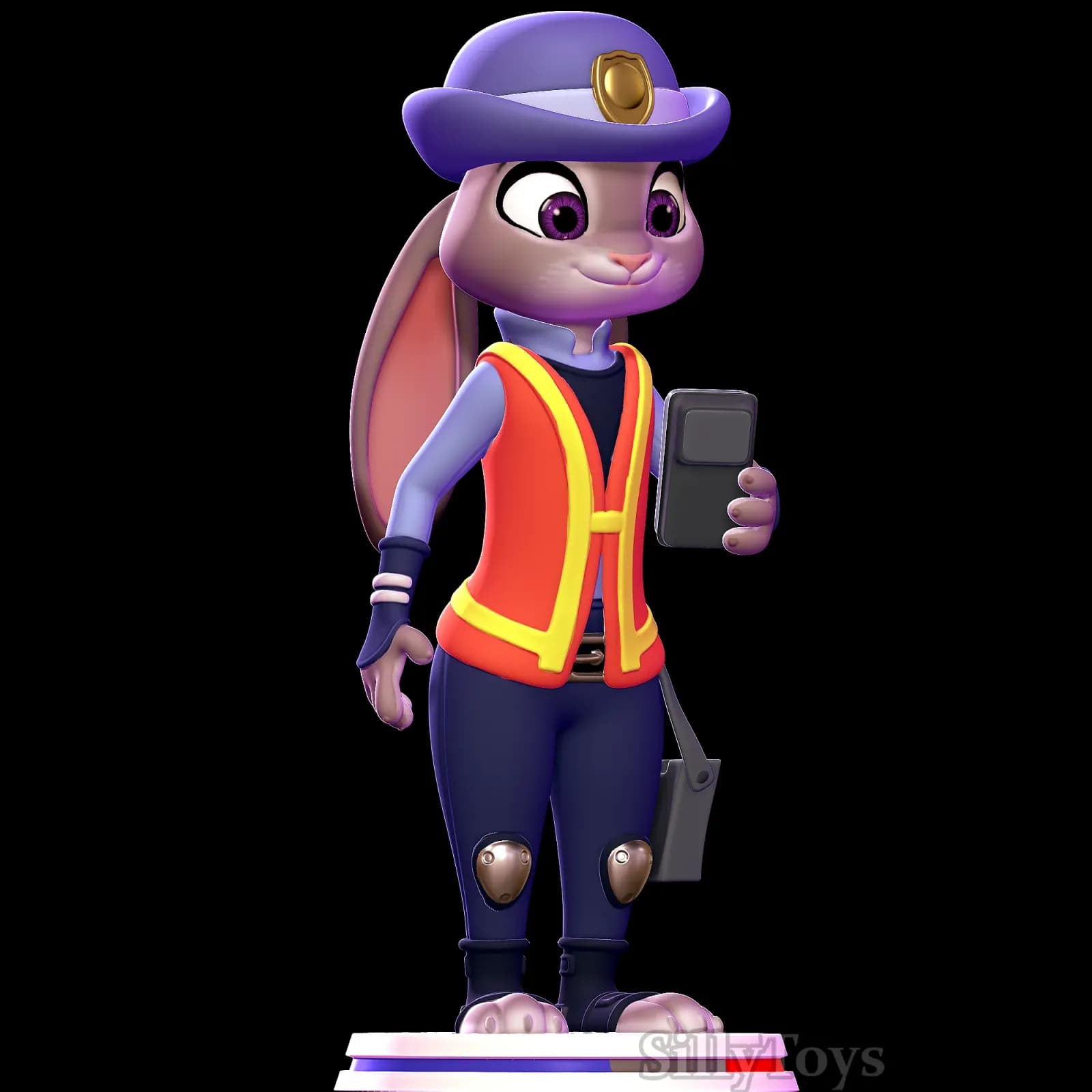 STL - Judy Hopps, policía de Zootopia render 5