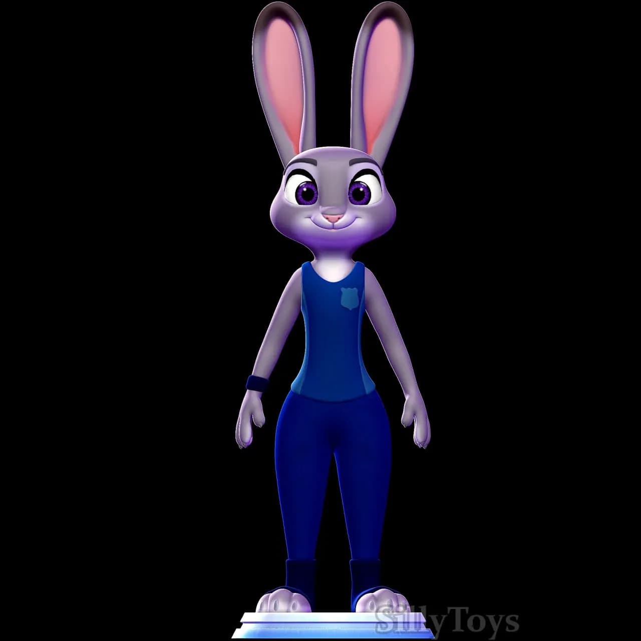 STL - Judy Hopps ZPD Training Outfit