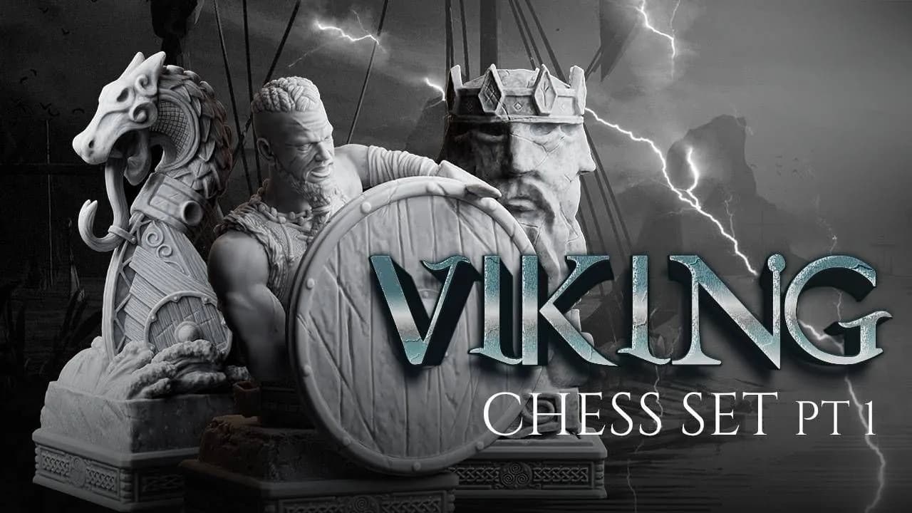 STL - Juego de ajedrez vikingo