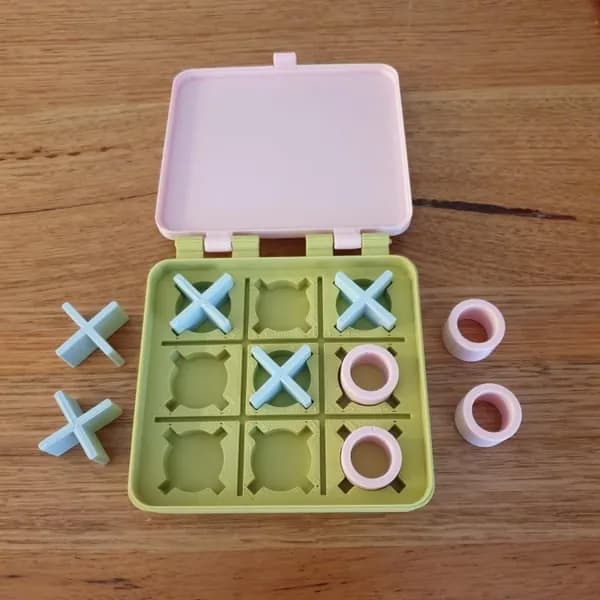 STL - Juego de Ta Te Ti Portátil