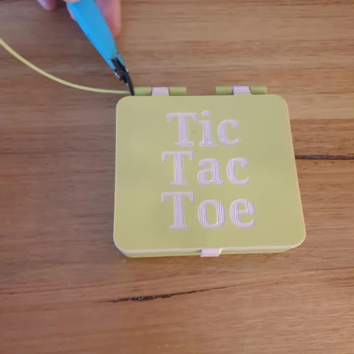 STL - Juego de Ta Te Ti Portátil