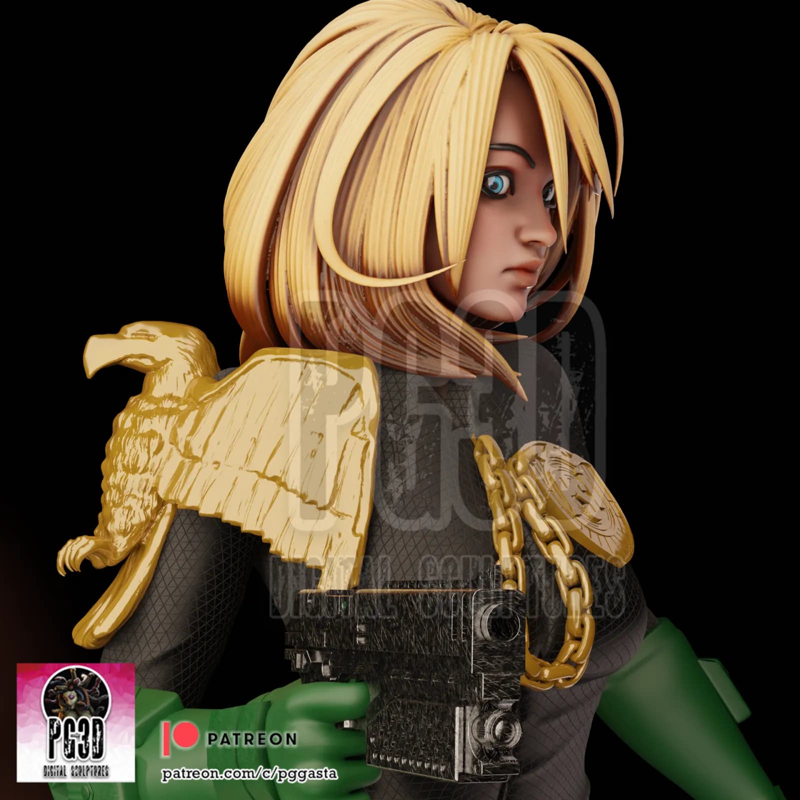 STL - Juez Anderson render 3