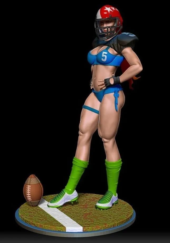 STL - Jugadora de futbol americano