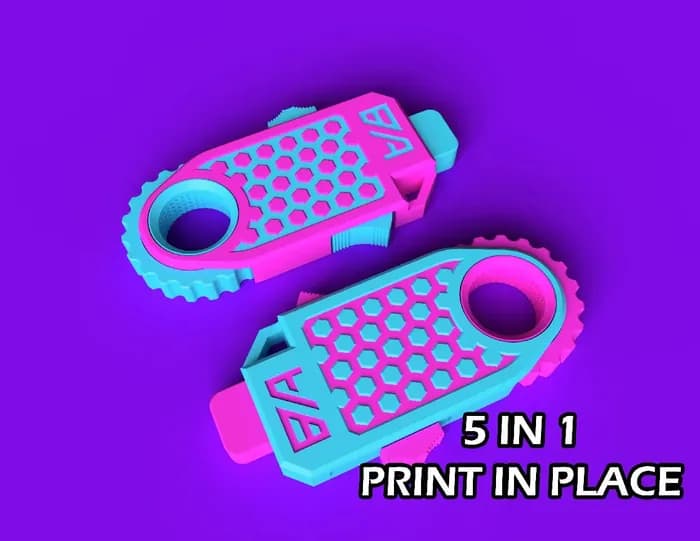 STL - Juguete Fidget 5 en 1