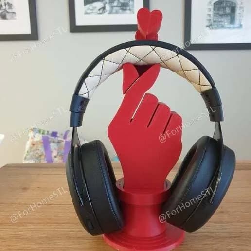 STL - k pop headphone stand