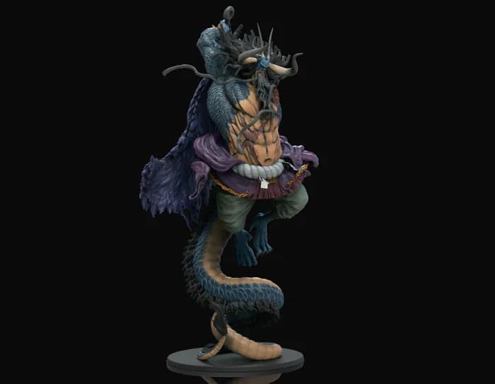 STL - Kaido Figura de Anime