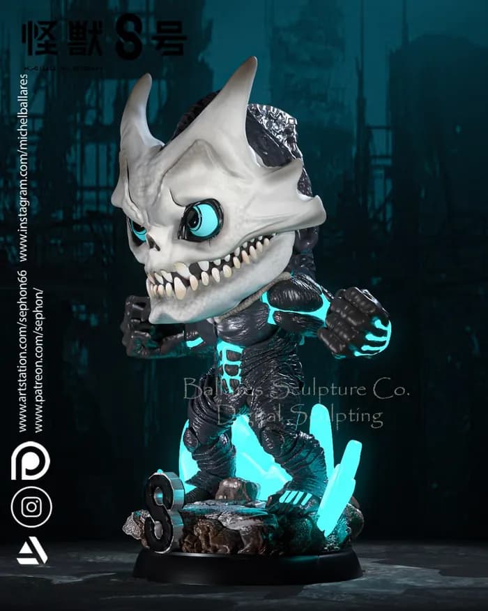 STL - kaiju n8 render 2