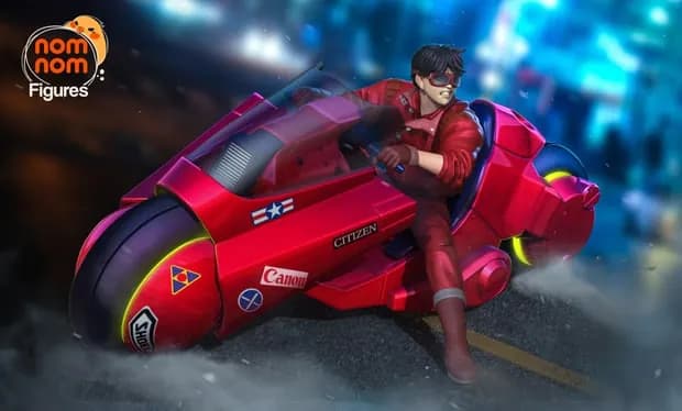 STL - Kaneda y su motocicleta de Akira