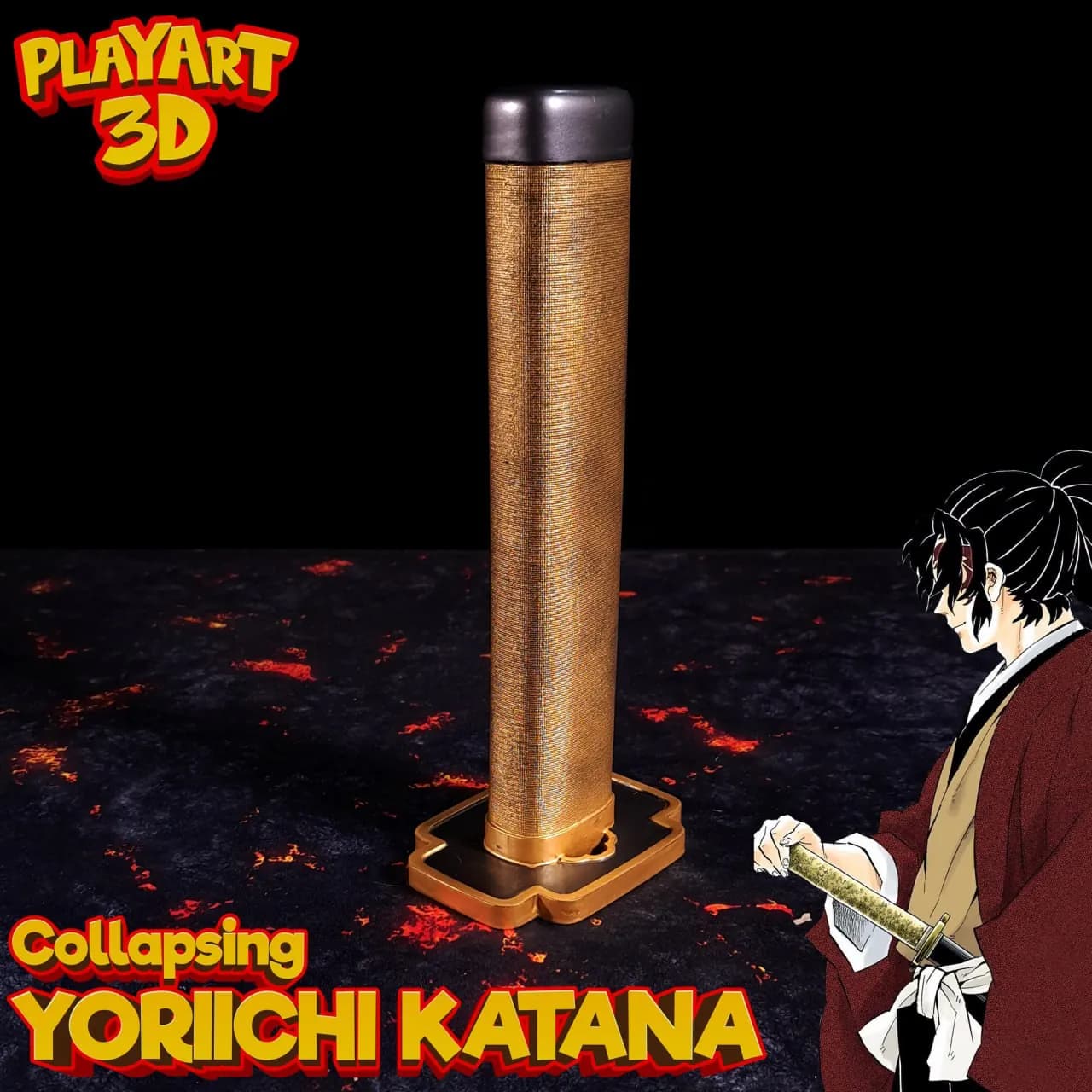 STL - Katana de Yoriichi Tsugikuni