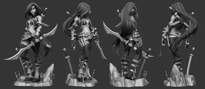 STL - katarinax render 2