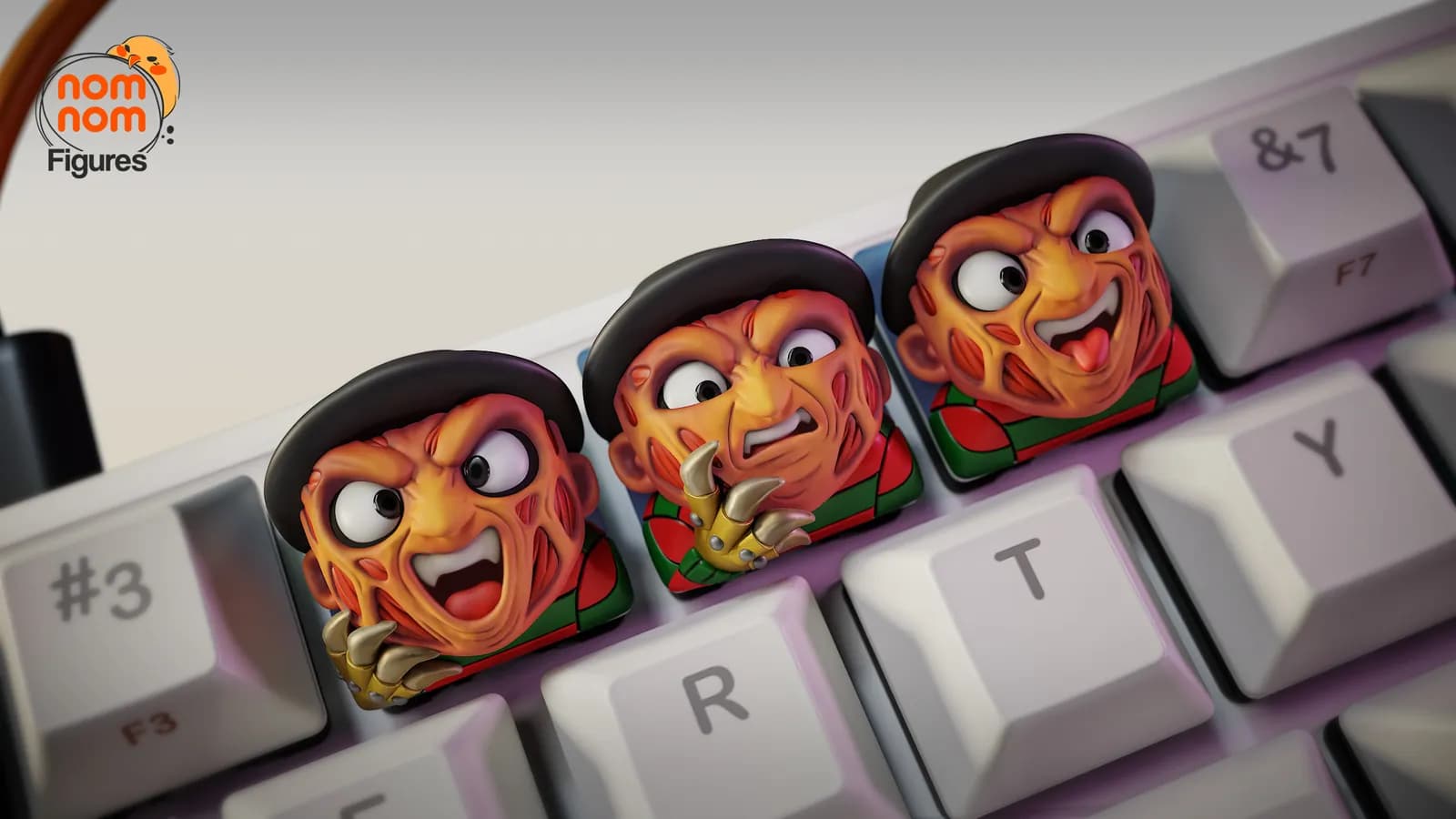 STL - keycaps de terror