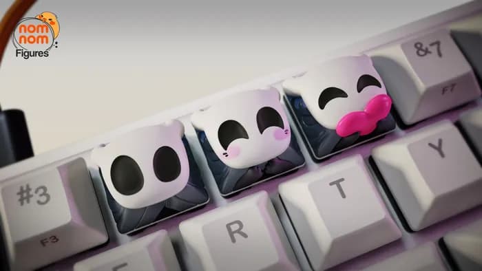 STL - keycaps hollow knight