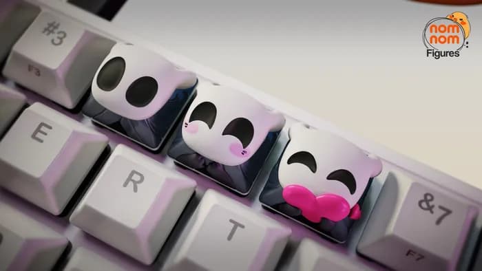 STL - keycaps hollow knight