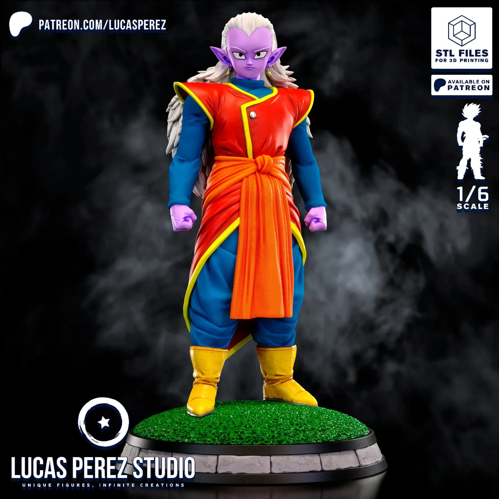 STL - Kibito Shin de Dragon Ball Z render 2