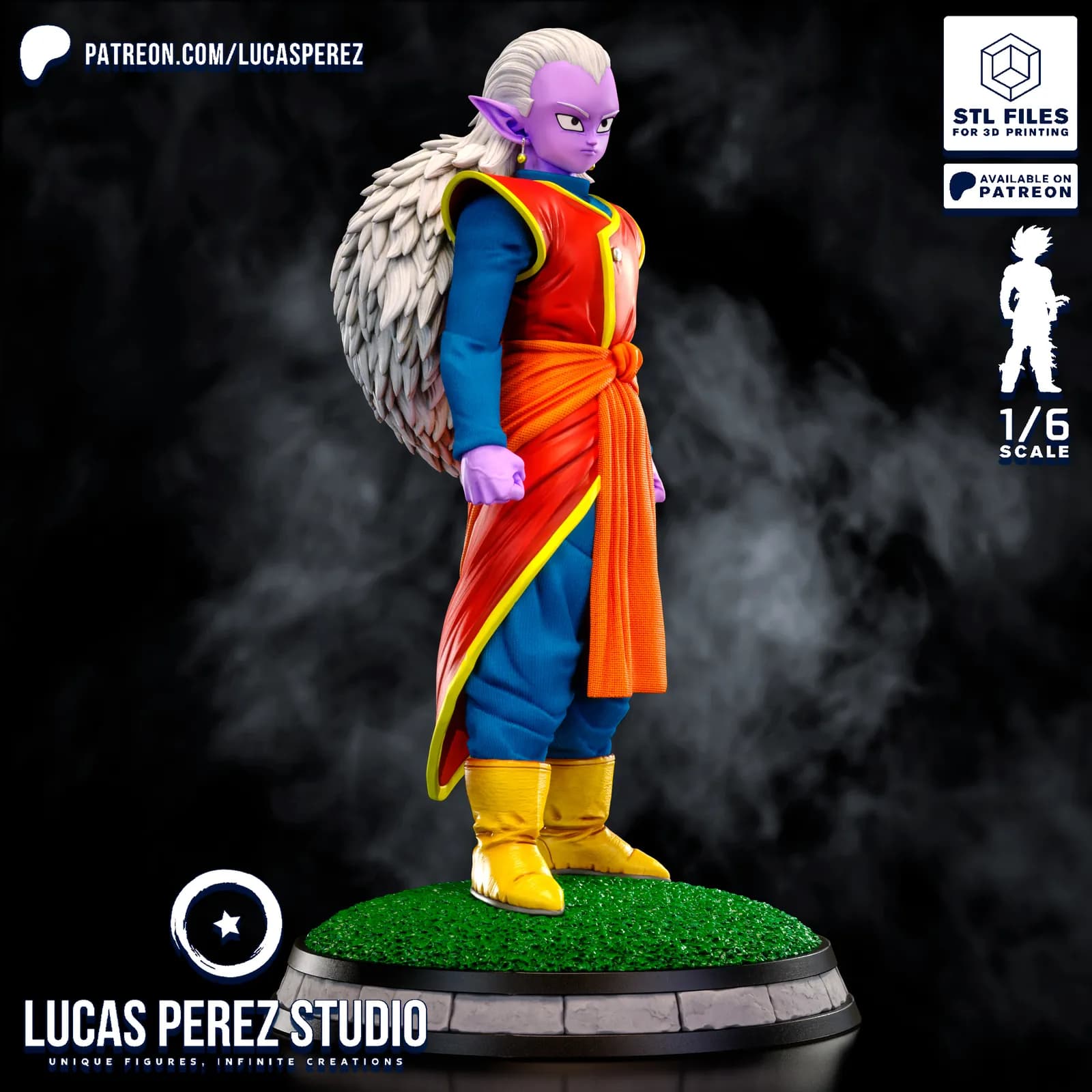 STL - Kibito Shin de Dragon Ball Z render 3