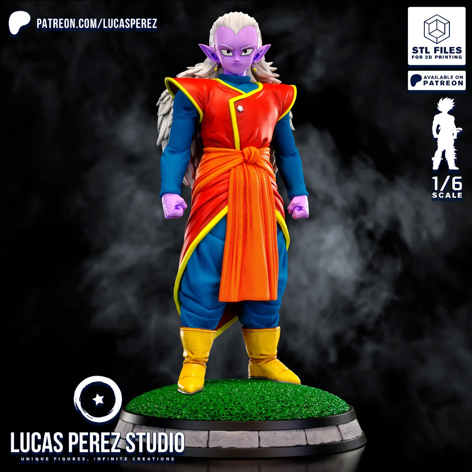 STL - Kibito Shin de Dragon Ball Z render 4