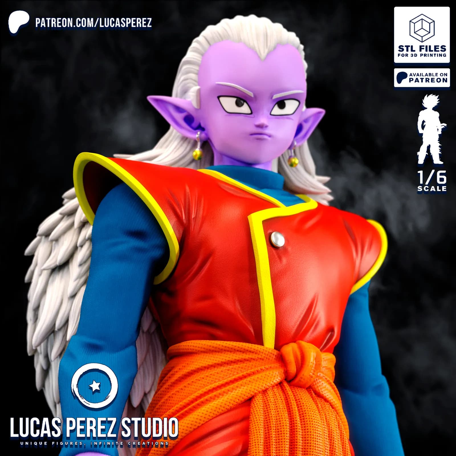 STL - Kibito Shin de Dragon Ball Z render 5