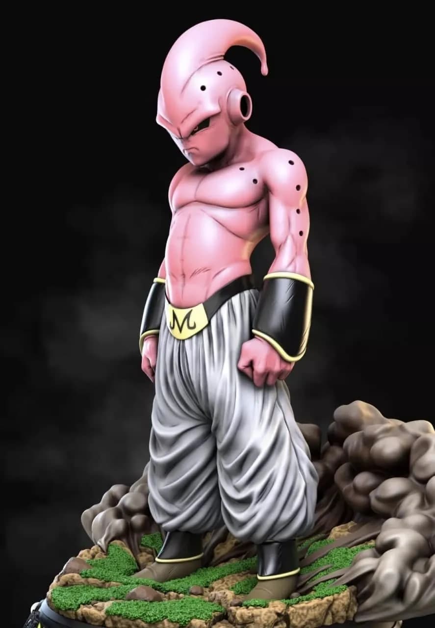 STL - Kid Buu figura Dragon Ball Z