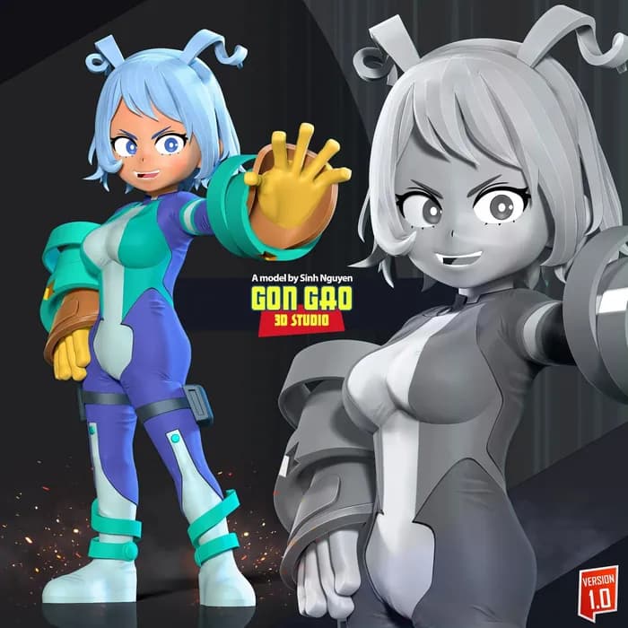 STL - kid nejire hado
