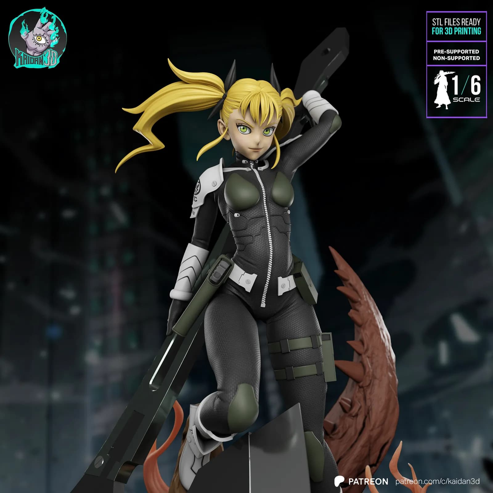 STL - Kikoru Shinomiya Kaidan3D render 2