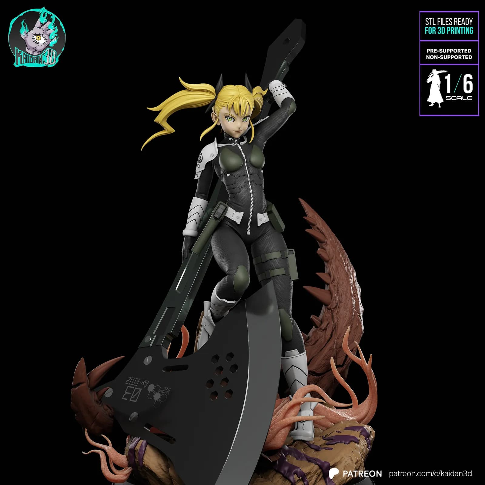 STL - Kikoru Shinomiya Kaidan3D render 3