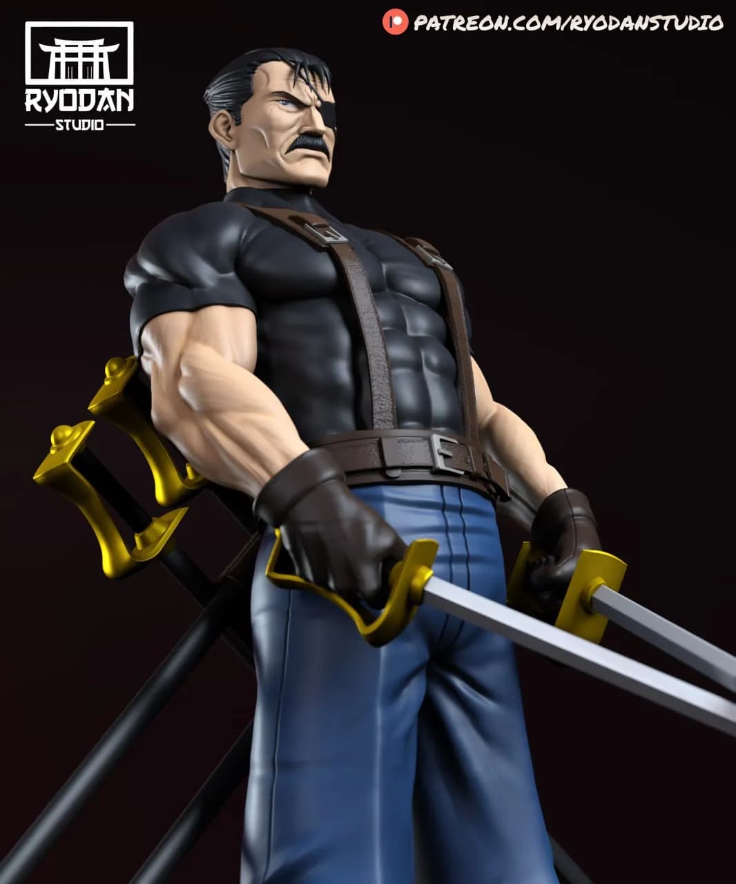 STL - King Bradley Full Body render 2