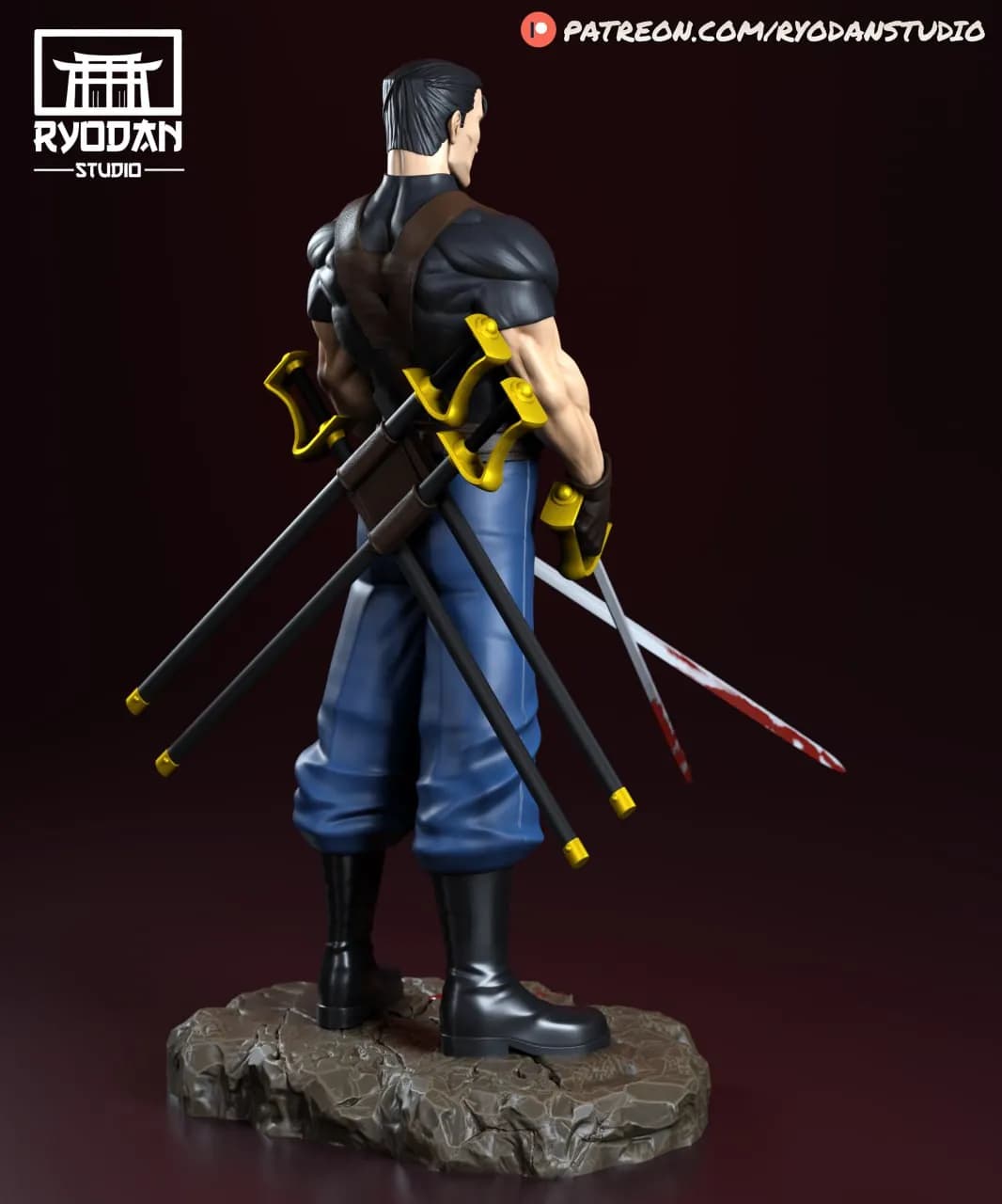 STL - King Bradley Full Body render 5
