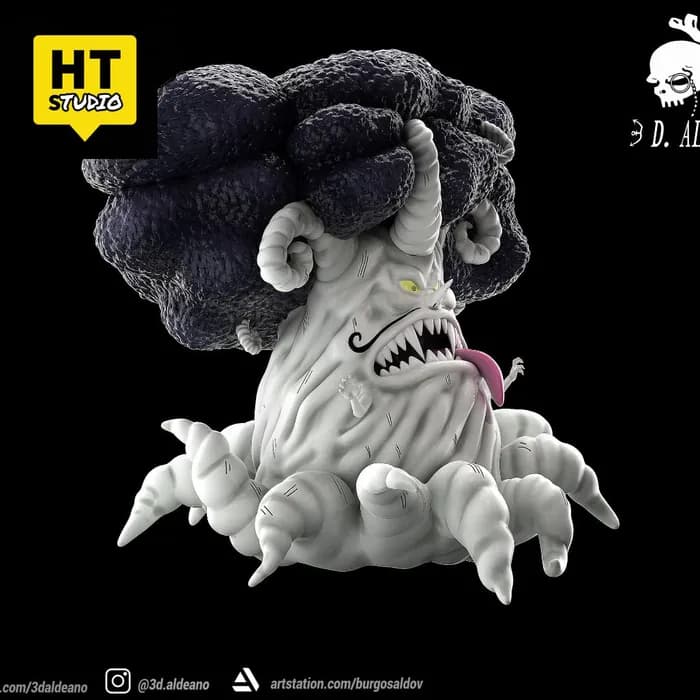 STL - kingbaum one piece render 2