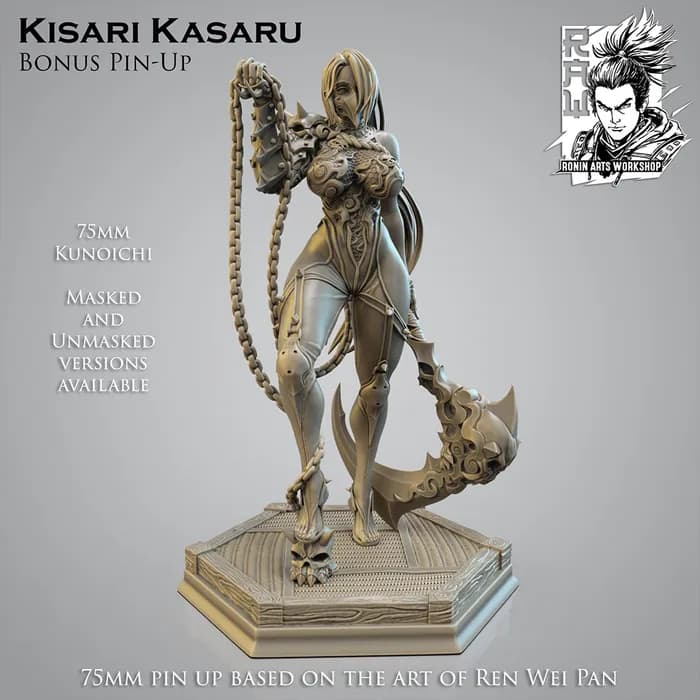 STL - kisarikasaru render 3