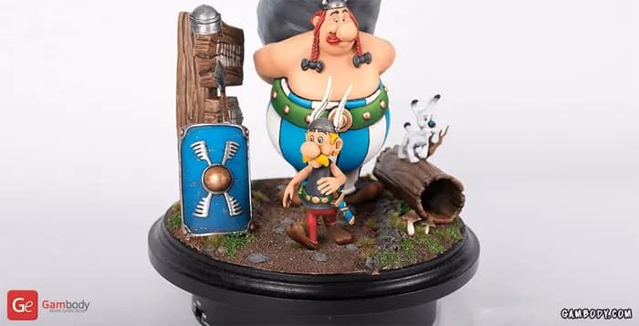 STL - kit asterix obelix dogmatix