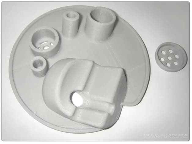 STL - Kit de limpieza para aerógrafo render 3