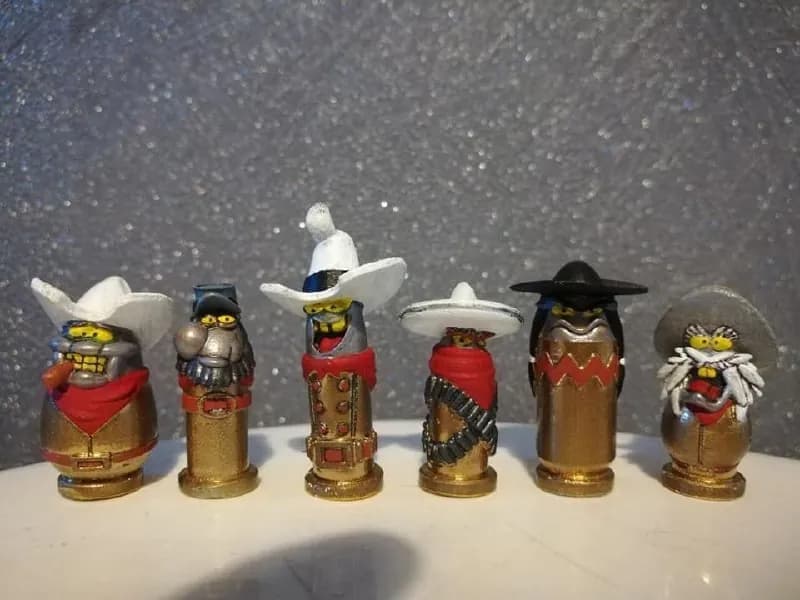 STL - Kit de personajes del oeste