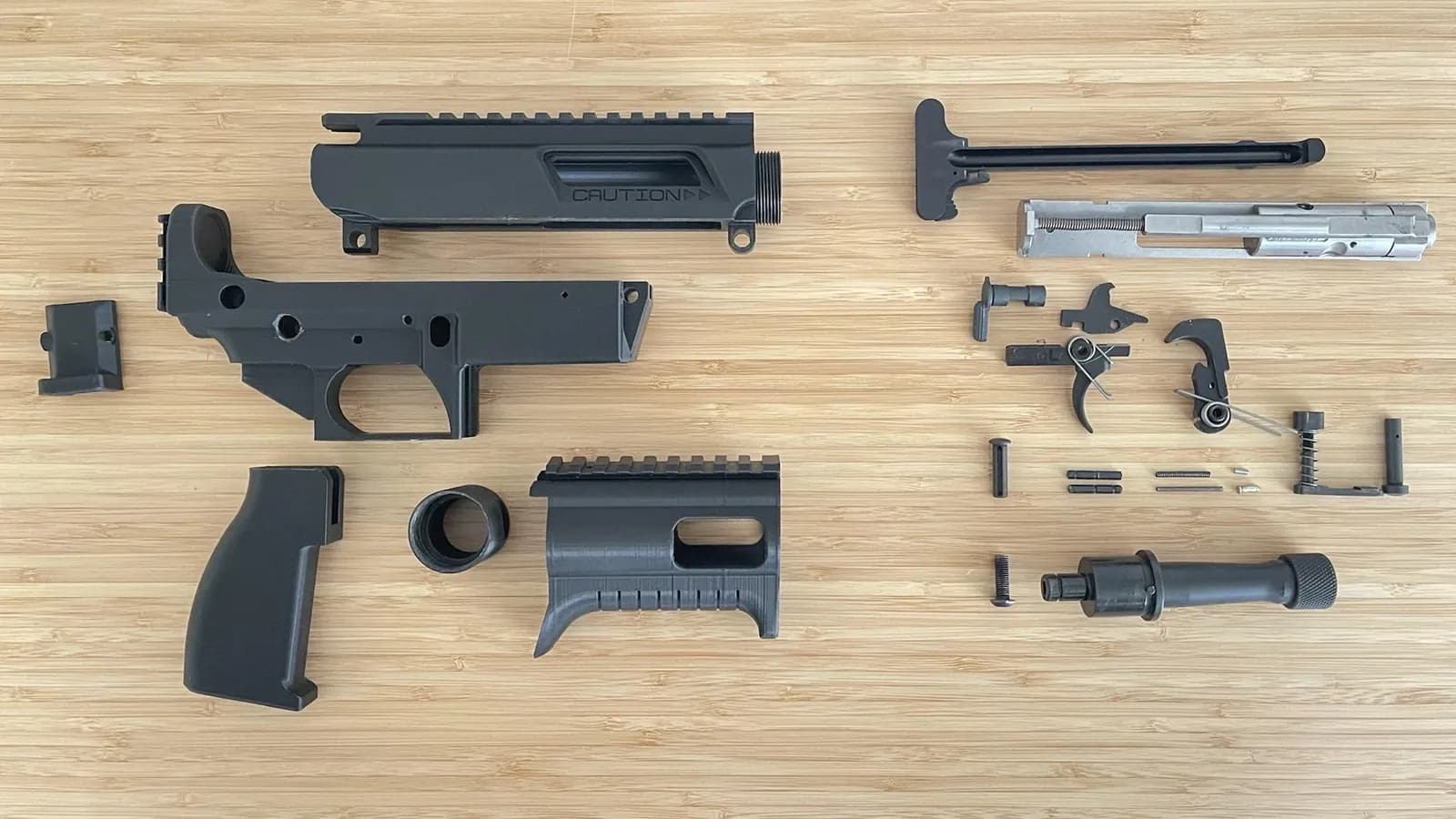 STL - Kit de piezas para arma de fuego