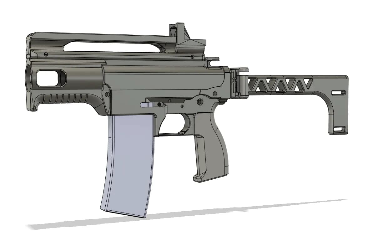 STL - Kit de piezas para arma de fuego