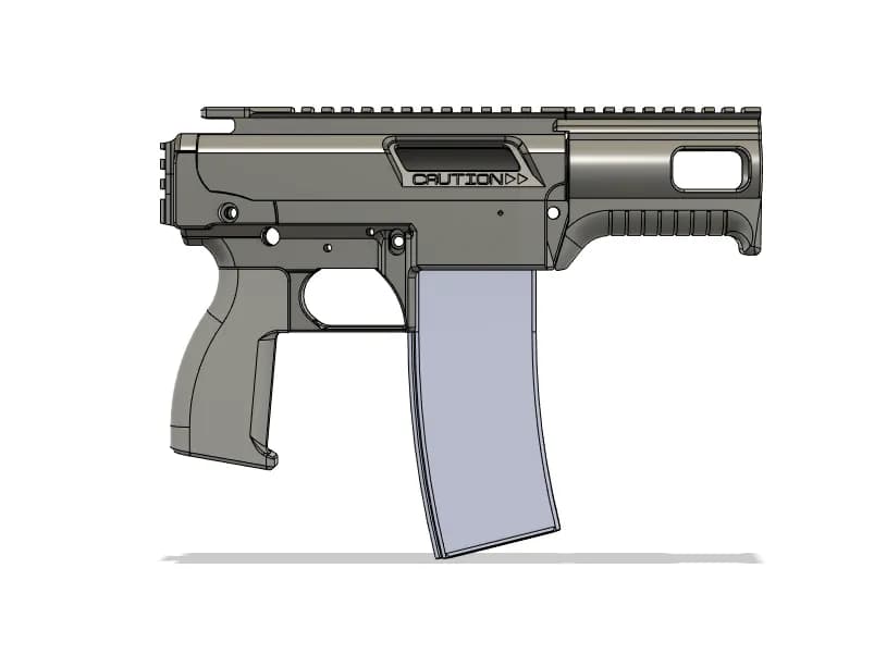 STL - Kit de piezas para arma de fuego