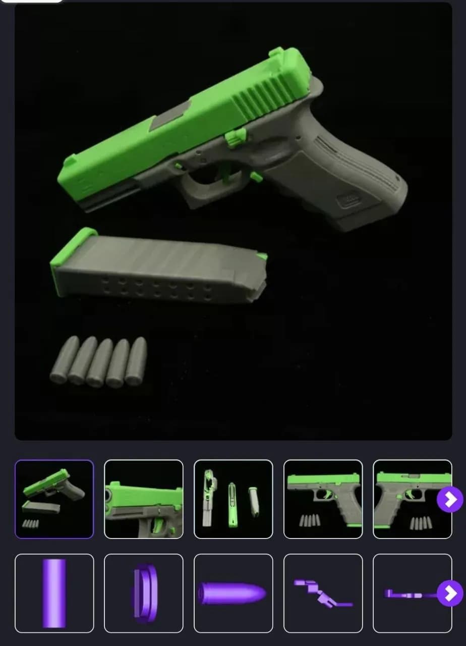 STL - Kit Glock 17 completo