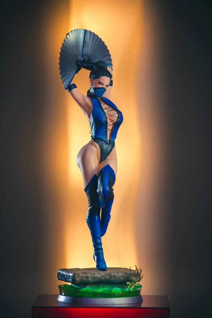 STL - kitana statue – mortal kombat (2)