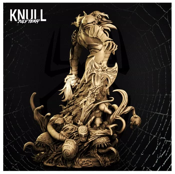 STL - Knull Guerrero del Mal render 3