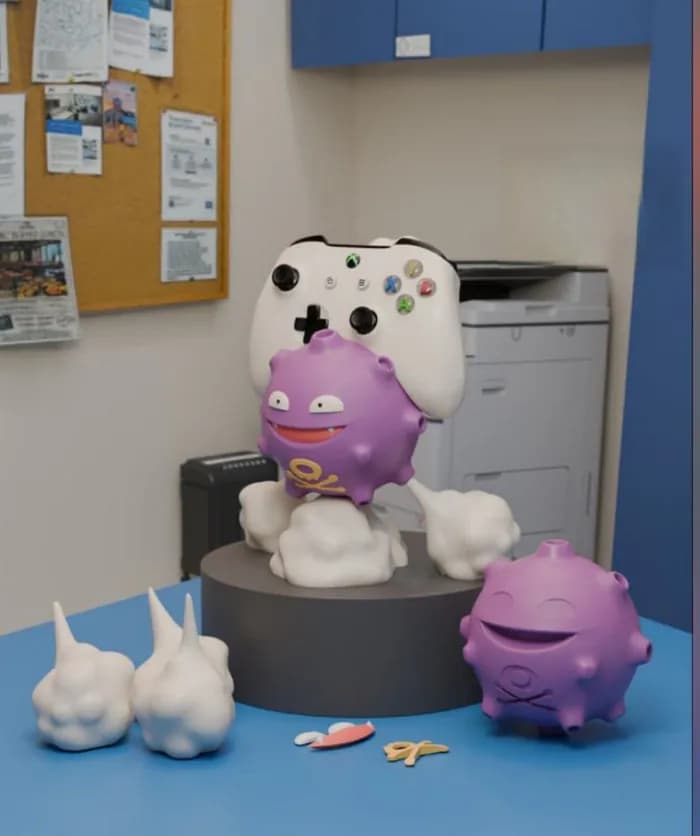 STL - koffing controller stand