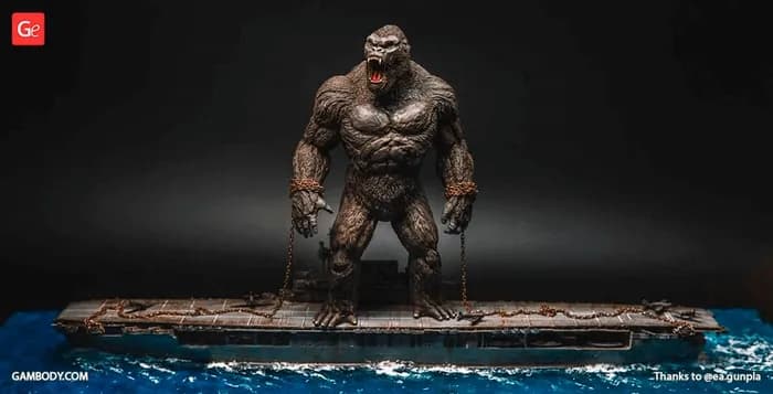 STL - kong gambody render 3