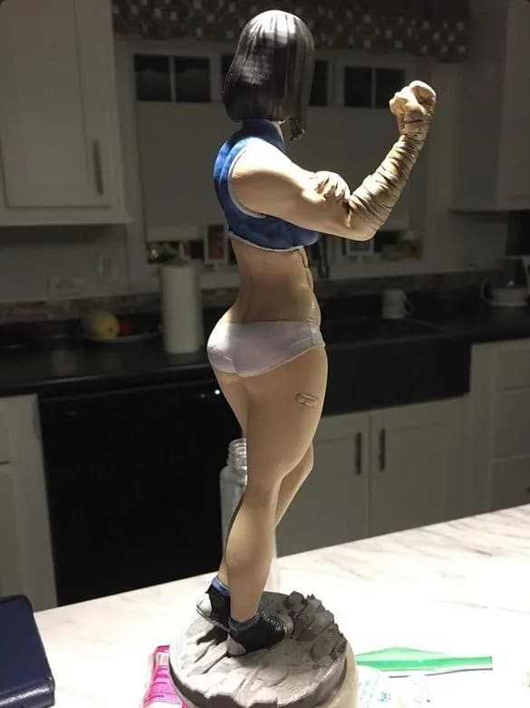 STL - Korra figura de acción render 4