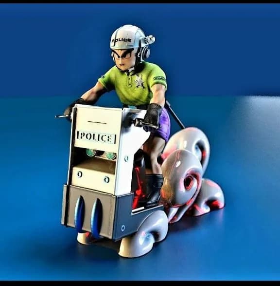 STL - krilin police race