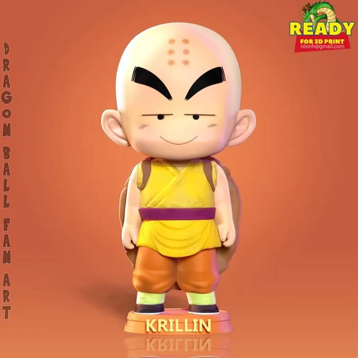 STL - krillin dragon